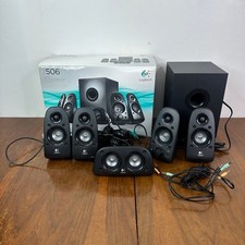 COMPLETE Logitech Z506 Surround Sound 5.1 Home Theater PC Speaker System