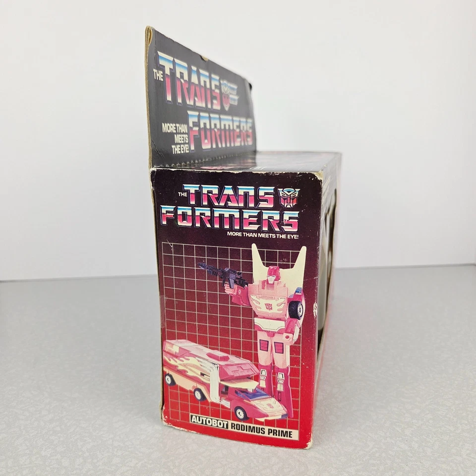Protector Autobot Transformers De Colección Rodimus Prime G1 1986 Caja Sellada Foto 3 de 4