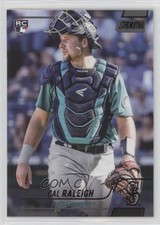 2022 Topps Stadium Club Black Foil Cal Raleigh #255 11qz
