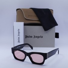 Palm Angels PERI089 BODIE 1021 Black/Cameo 51-20-145 Sunglasses New Authentic
