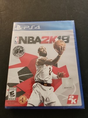 NBA 2K18 Basketball Sony Playstation 4 PS4 Kyrie Cavs New Sealed 