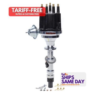 Pertronix Ignition D301710, One Billet Distributor Chevy 348/409 Black Male Cap - Picture 1 of 10