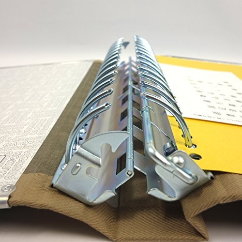 Kokuyo file binder cross lamination B5 vertical 26 holes 200-sheet Ha -220Z - Picture 4 of 8