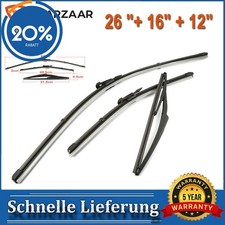 Scheibenwischer Heckwischer Set für OPEL CORSA D / CORSA E Bj. 2006-14 ABS Vorne
