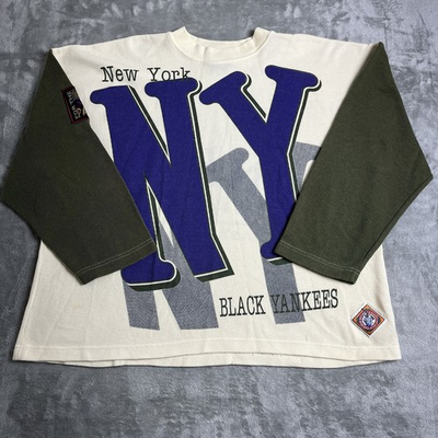#ad #ad RARE NLB Underground Railroad Black NY Yankees men sweatshirt XL baseball XL $49.99