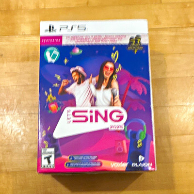 Plaion Let's Sing 2025 Karaoke (2 Microphones Included) - PS5 NTSC-U/C