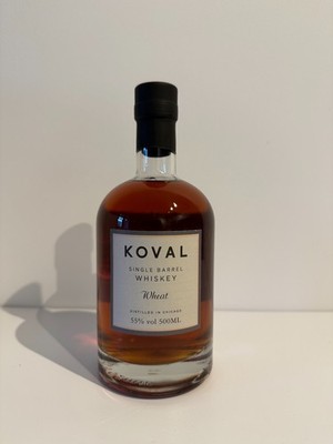 Koval Whiskey Wheat Single Barrel 0,5l mit 55% vol.