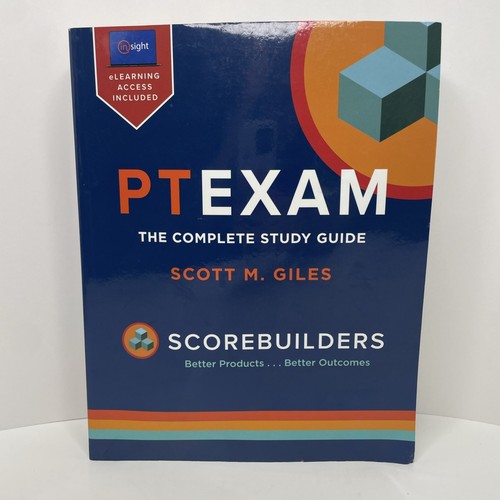 PT Exam: The Complete Study Guide (2024)- Very Scott Giles Score Builders -Good