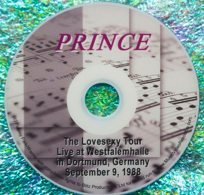PRINCE Lovesexy Tour Live at Westfalenhalle Dortmund, Germany