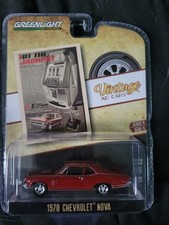 greenlight 1/64 1970 chevrolet  nova