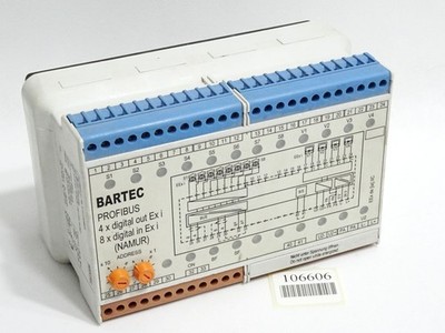Bartec 07-7331-2305 / 1000 PROFIBUS-Interface 4x digital out 8x digital in