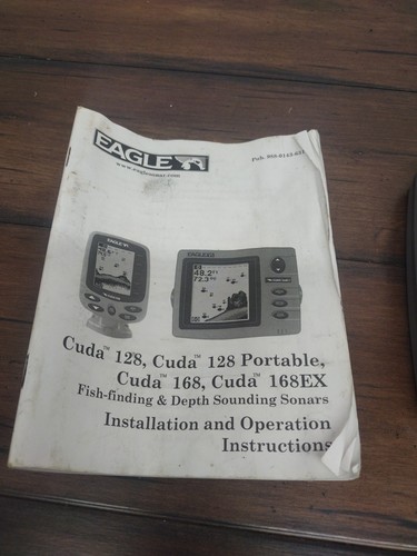 Eagle Cuda 168 Depth & Fish Finder elettronico non testato con manuale. Senza fili!!! - Foto 6 di 6