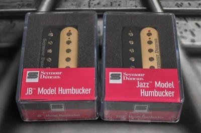Seymour Duncan JB Jazz Hot Rodded PICKUP SET Humbucker SH-4 SH-2n REVERSE ZEBRA