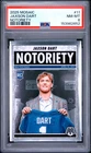 153962652 Jaxson Dart 2025 Panini Mosaic #11 Notoriety Rookie RC PSA 8