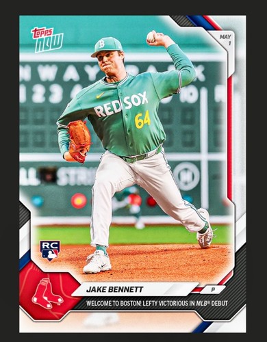 2026 Topps Now 149 Jake Bennett