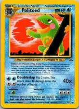 Politoed (27) Unlimited Rare Neo Discovery 27/75 NM on eBay