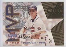 1996 Leaf MVP Contender Gold Chipper Jones #11 HOF 0y5