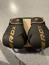 Boxing Training Bundle RDX 16oz Gloves Glove Deodorizers Sanabul 180” Hand Wraps