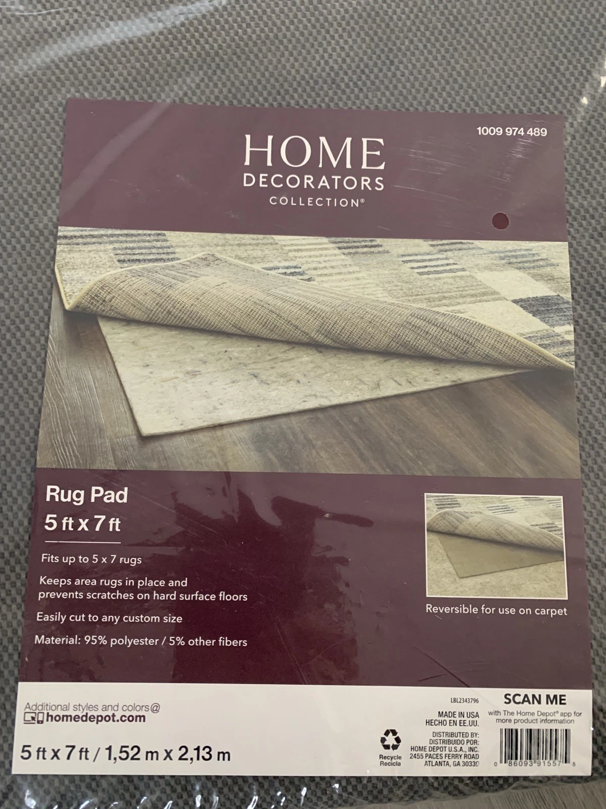 Home Decorators Collection Rug Pad - Thumbnail 4
