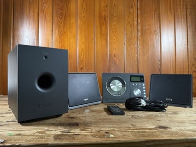 TEAC Micro Hi-Fi System MC-DX32i Subwoofer & Speakers - W/Remote