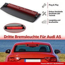 3 Dritte Bremslicht Rücklicht Für Audi A5 08-17 8T0945097B Bremsleuchte