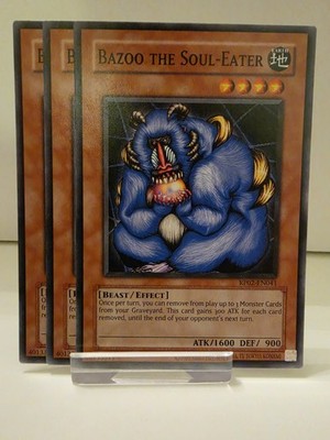 Bazoo the Soul-Eater RP02-EN041 Common Yu-Gi-Oh Card Retro Pack 2 - 3x Cards!