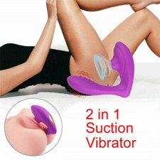 Sucking Vibrator Clit Sucker Dildo Women G-spot Massager Sex Toy for Women