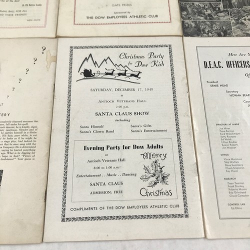 VINTAGE PUBLICATION THE BEAR FACTS DOW CHEMICAL COMPANY PITTSBURG CA 1947 - 1951 - Imagen 13 de 17