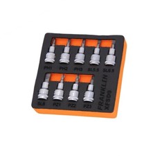 FRANKLIN Screwdriver Bit Phillips, Pozidriv, Slotted Socket 3/8 Drive PICK PART