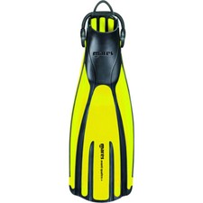 Mares Avanti Quattro Open Heel Fin, Regular, Reflex Yellow