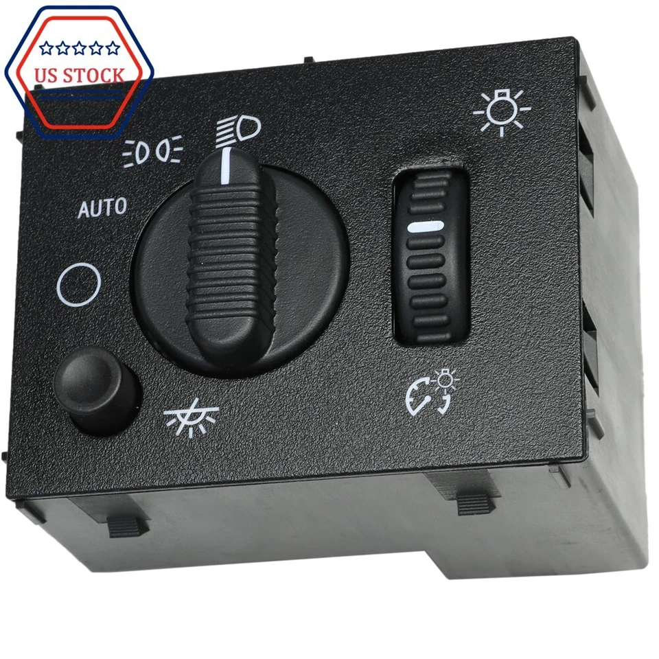Headlight Switch 19381535 For Silverado Chevy Suburban GMC Sierra Yukon D1595G - Image 2 of 4