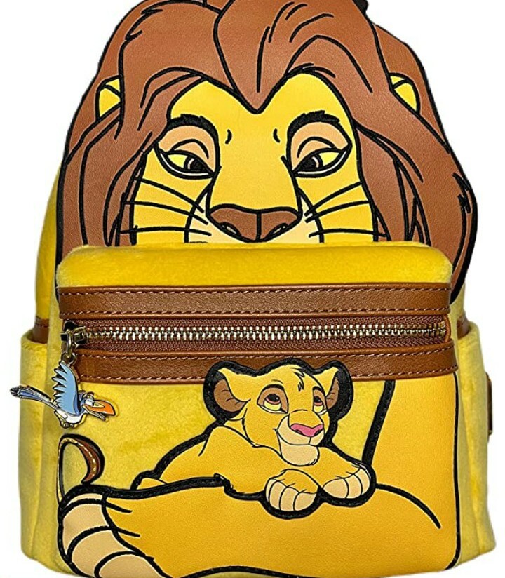Loungefly Disney Lion King Mufasa and Simba Cosplay Shoulder 