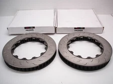 2 NEW NASCAR ALCON RAYBESTOS PR2008 R/L FRONT DISC BRAKE ROTORS 40mm X 328mm