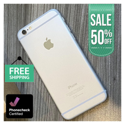 Apple iPhone 6 16GB 64GB 128GB Unlocked Verizon iOS Very Good  Silver/Gray