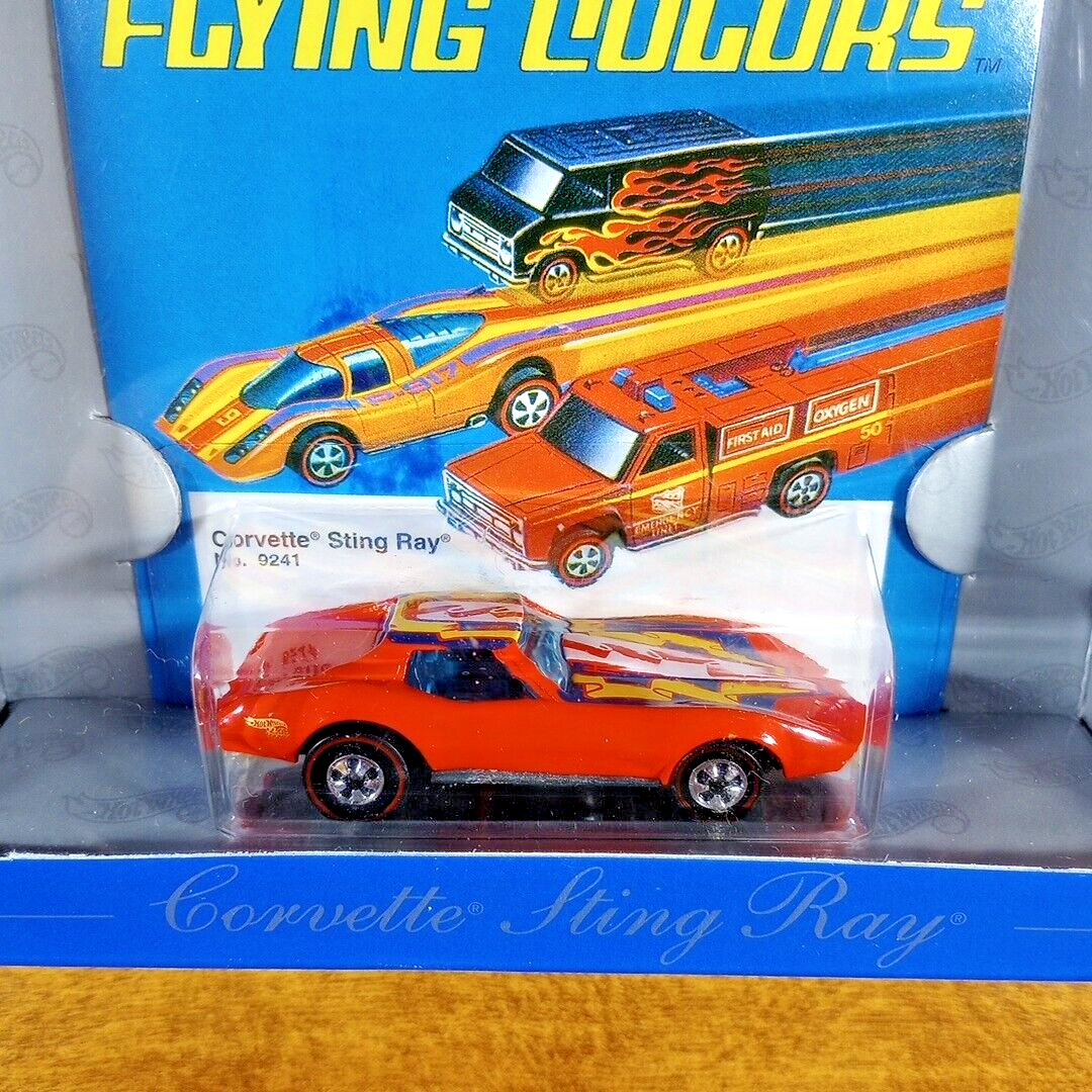 Vintage Hot Wheels 30th Anniversary Flying Colors Redline Corvette