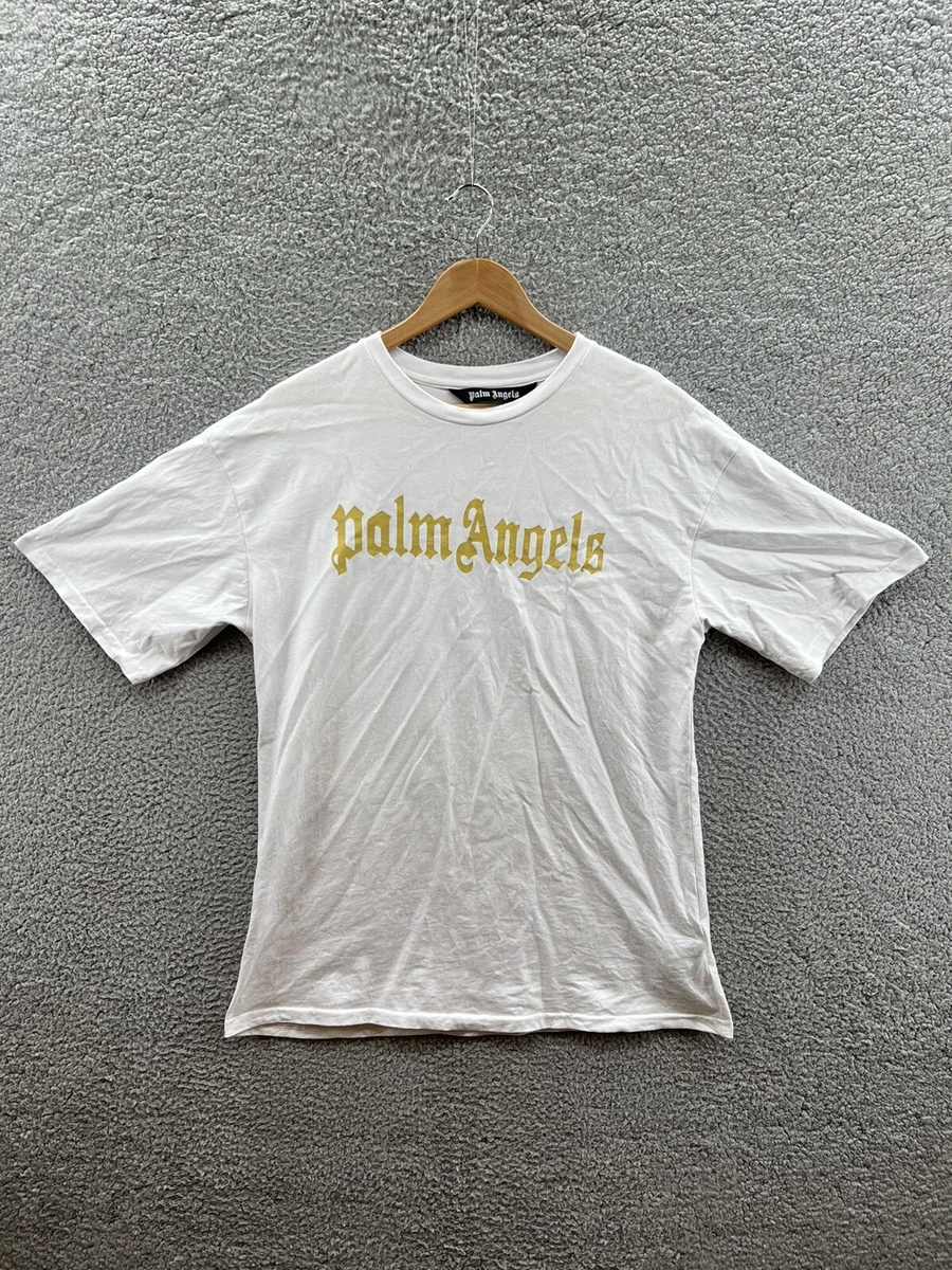 Off White Palm Angels Robotic Teddy Bear Rare White T Shirt Size