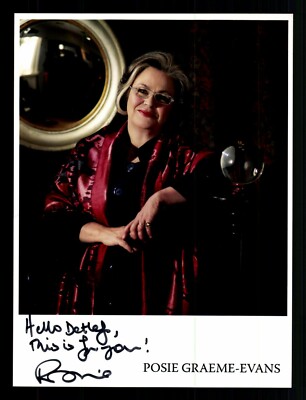 Posie Graeme Evans Foto Original Signiert Schriftstellerin # BC G 28004