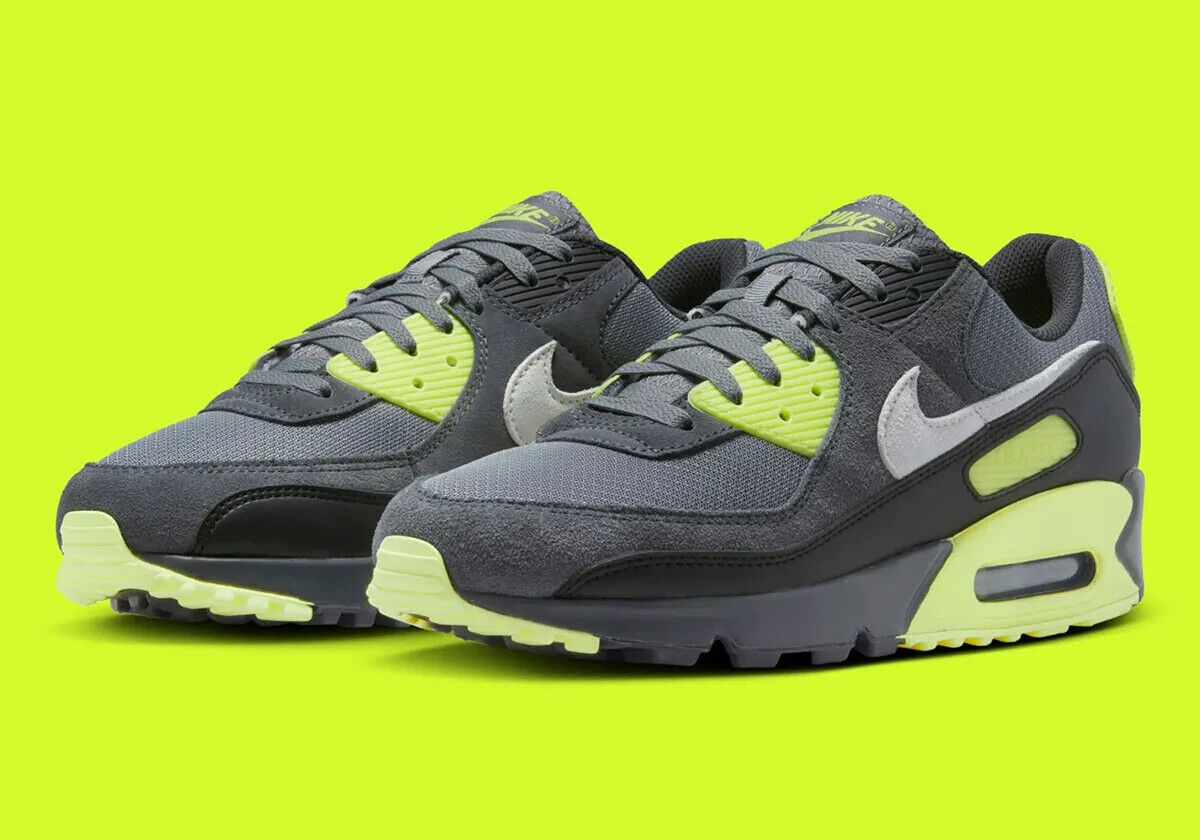 Nike Air Max 90 Shoes Smoke Gray Black Photon Dust DM0029 Nike Air Max 90 Shoes Smoke Gray Black Photon Dust DM0029