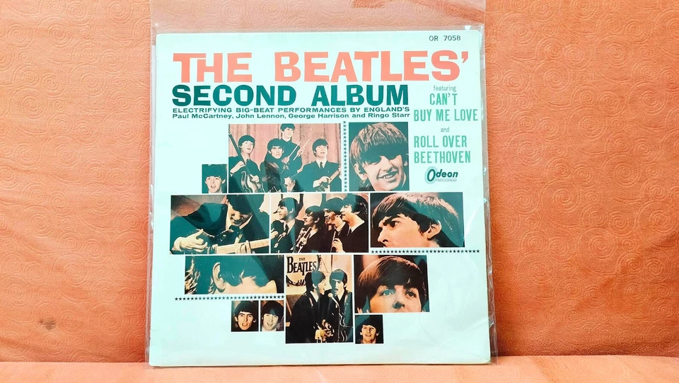 BEATLES - The Beatles' Second Album, Japan 1st Pressing, OR 7058, Toshiba 赤盤! - Image 2 of 3