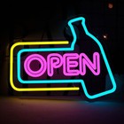 New ListingLed Neon Open Signs Business Neon Lights Wall Decor for Store Shop Club Hotel.