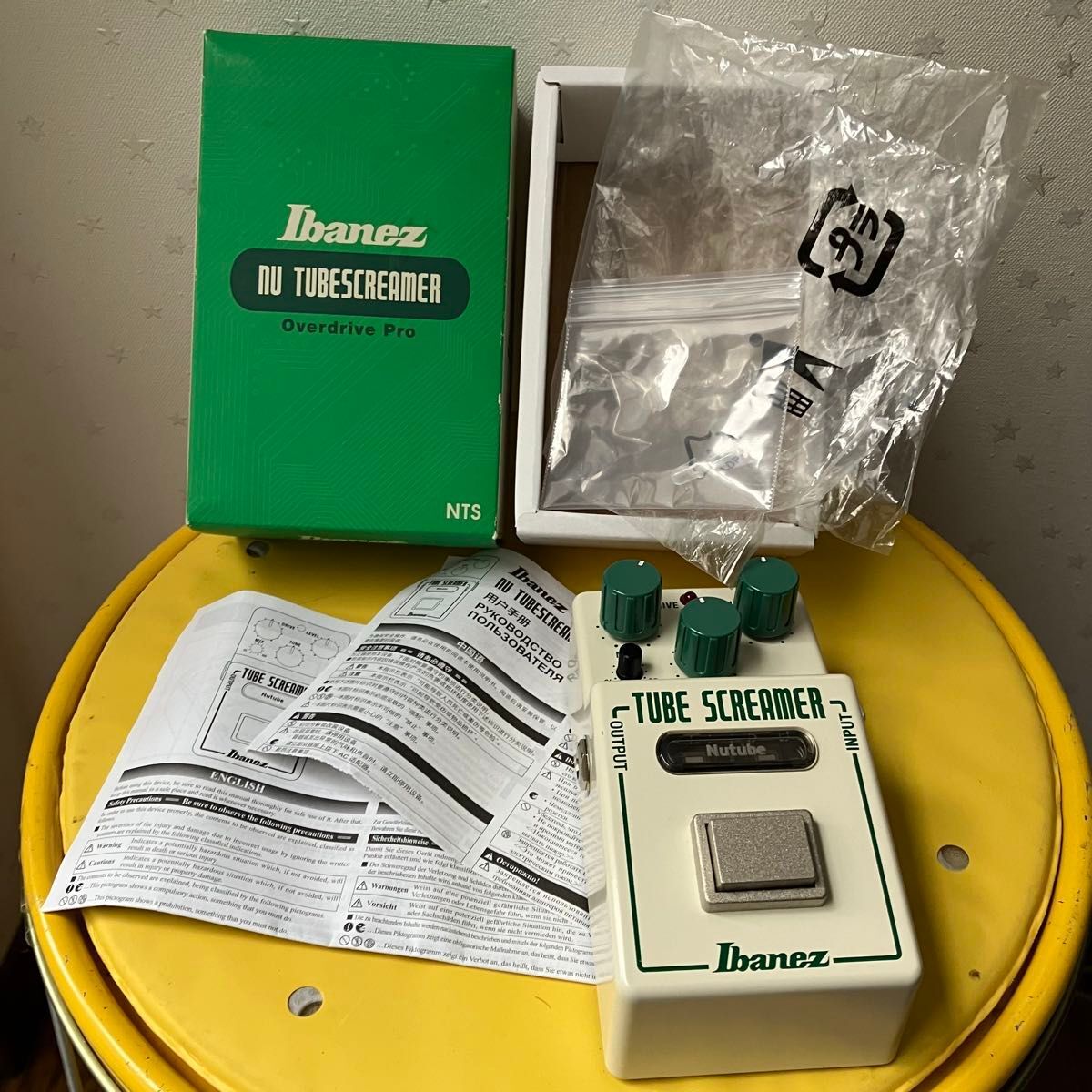 Ibanez アイバニーズ NTS NU TUBESCREAMER NEW Ibanez Nu Tube Screamer Demo - with many Amps and