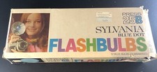 Sylvania Press 25B Blue Dot Flashbulbs Vintage 8 Pack S3.3