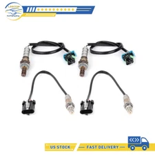 For 2014 Chevrolet Caprice 6.0L O2 02 Oxygen Sensor Heated 4pcs Upstream Under