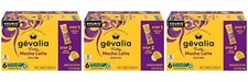 Gevalia Mocha Latte K Cup Pods and Froth Packets 6 Count Pack of 3
