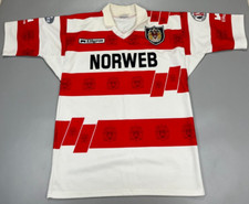 Wigan Warriors 1992 - 1993 home rugby shirt jersey Ellgren vintage size M Medium