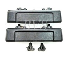 OUTER DOOR HANDLE BLACK PAIR For 85-98 Mazda Bravo B Series B2000 B2200 B2600