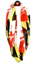 Maryland Flag Infinity Scarf
