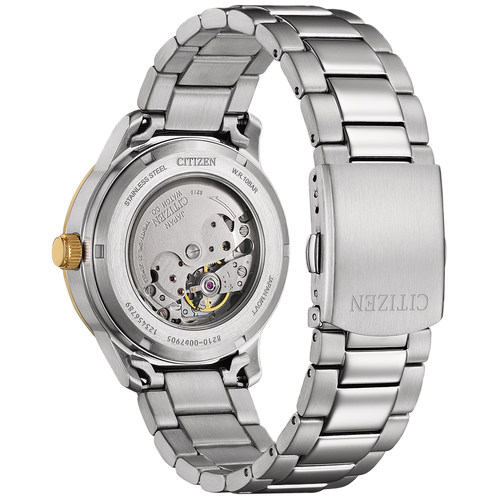 Citizen NJ0196-80X Automatic Stainless Steel Green Dial Watch - Bild 2 von 3