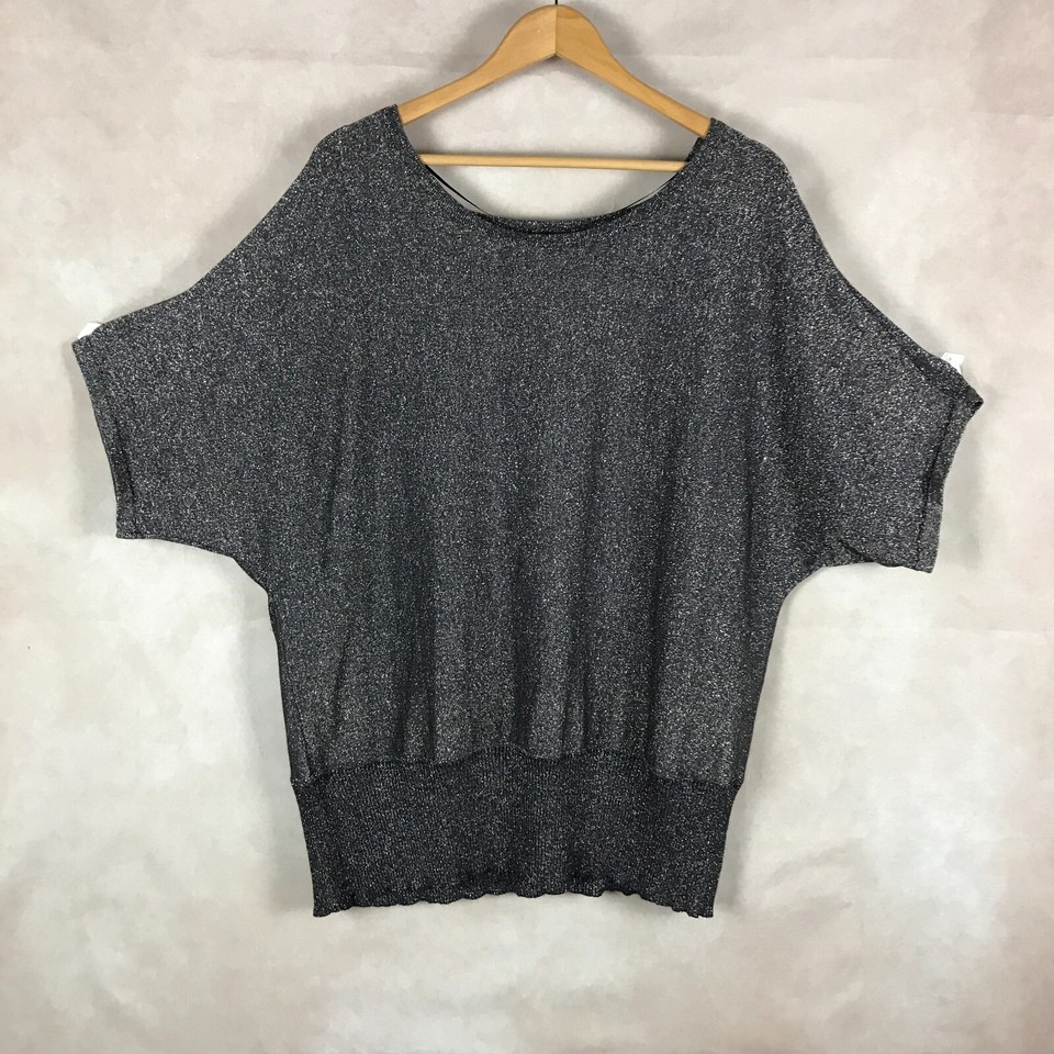 WORTHINGTON Plus Size Bronze Metallic Sweater Top 3X eBay