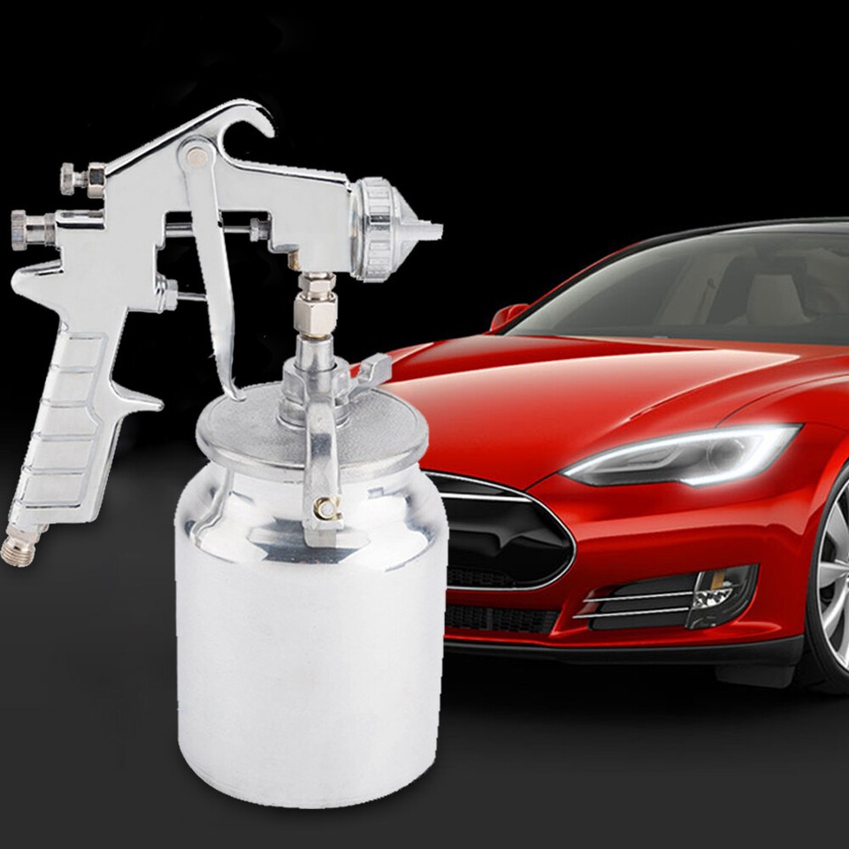 Air Spray Gun 1.8mm Nozzle Suction Feed Paint Sprayer Kit Fit Painting